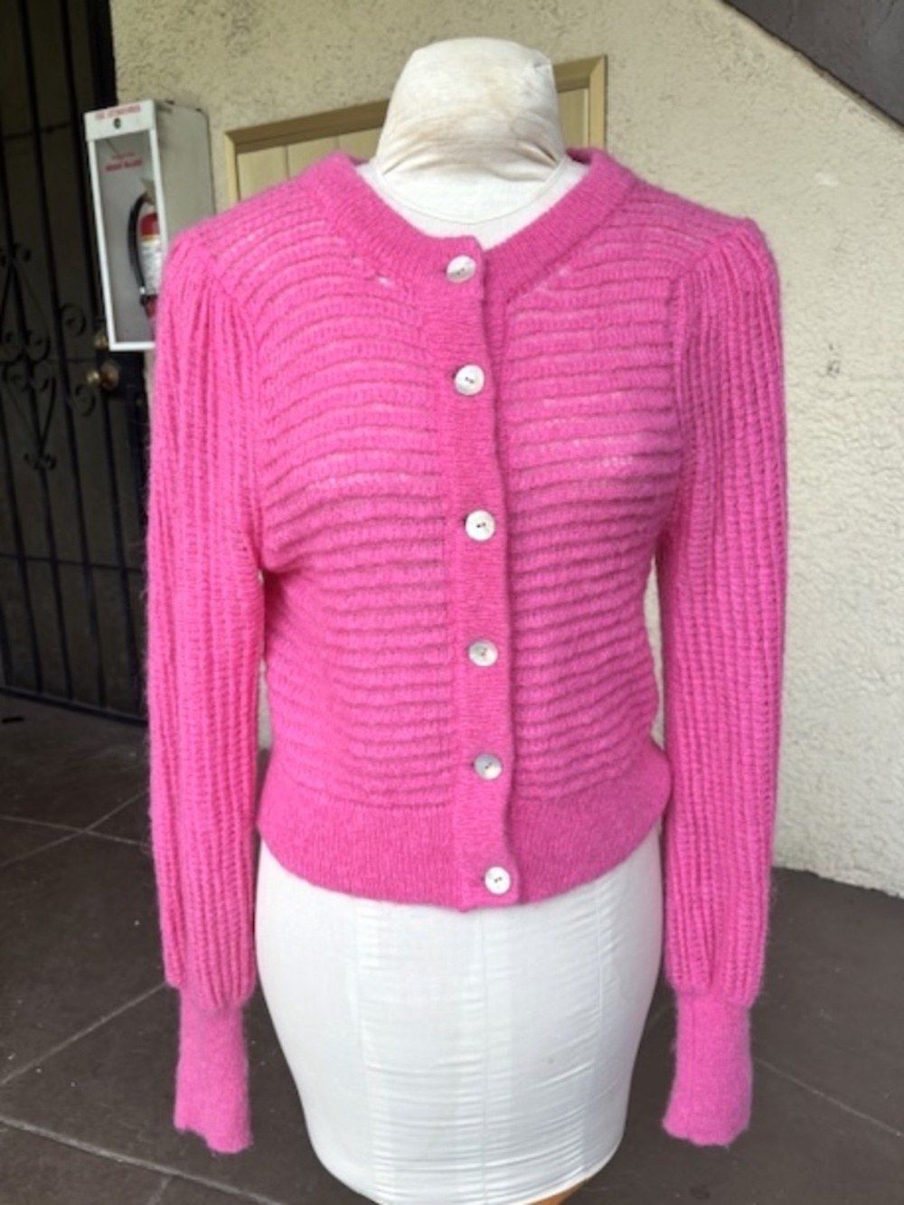 $138 WILFRED ARTIZIA Alessia Alpaca/Mohair Cardigan Sweater NWOT/sz S - Picture 6 of 16